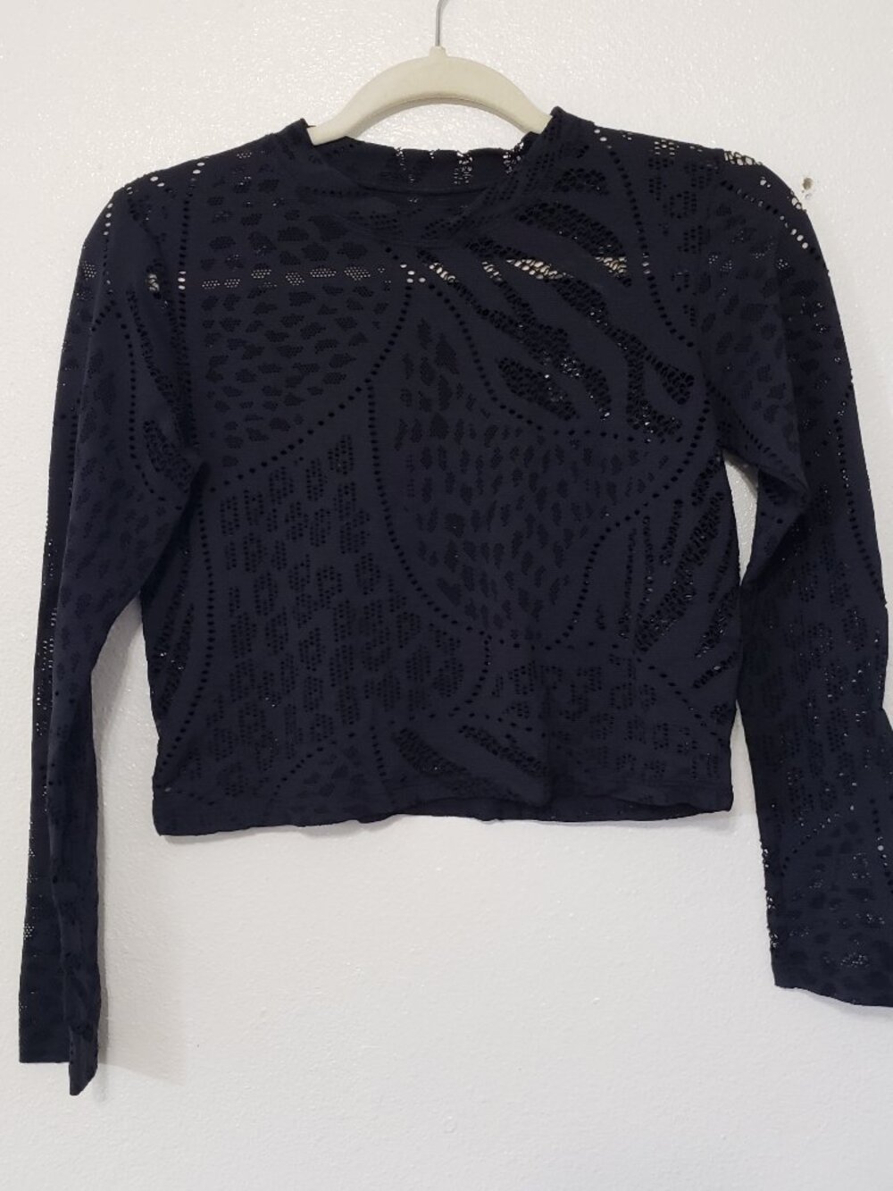 Noli Sheer Crop Top
